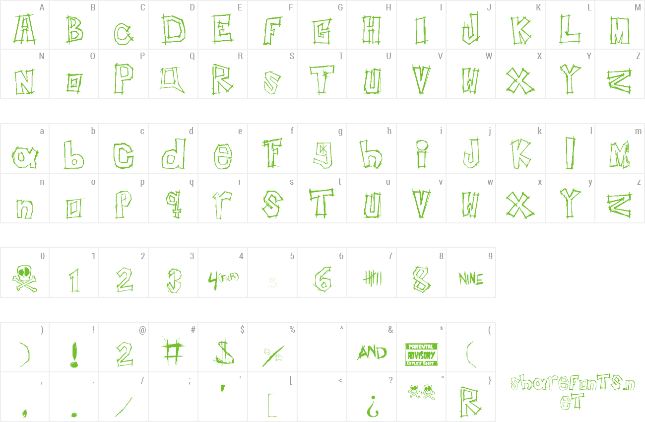 Font Insert Your Name Here preview